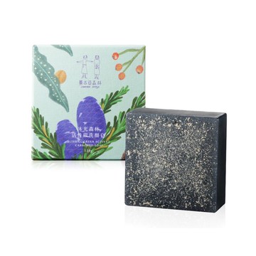 【薰衣草森林 Select】 沐光森林 活性碳 洗顏礦物皂 110g | 潔顏