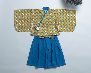 淺草振袖和服-訂製 和風4vs棉麻12 嬰幼兒 寶寶 兒