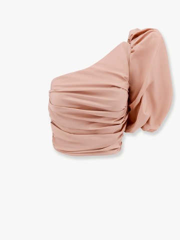 Draped jersey top - PINKO - gender_Woman
