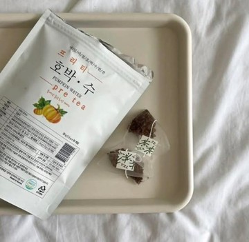 韓國《PRE TEA》韓國熱銷 養生南瓜茶-1.5g /20入 ✿現貨+預購✿日本境內版原裝代購??佑育生活館??