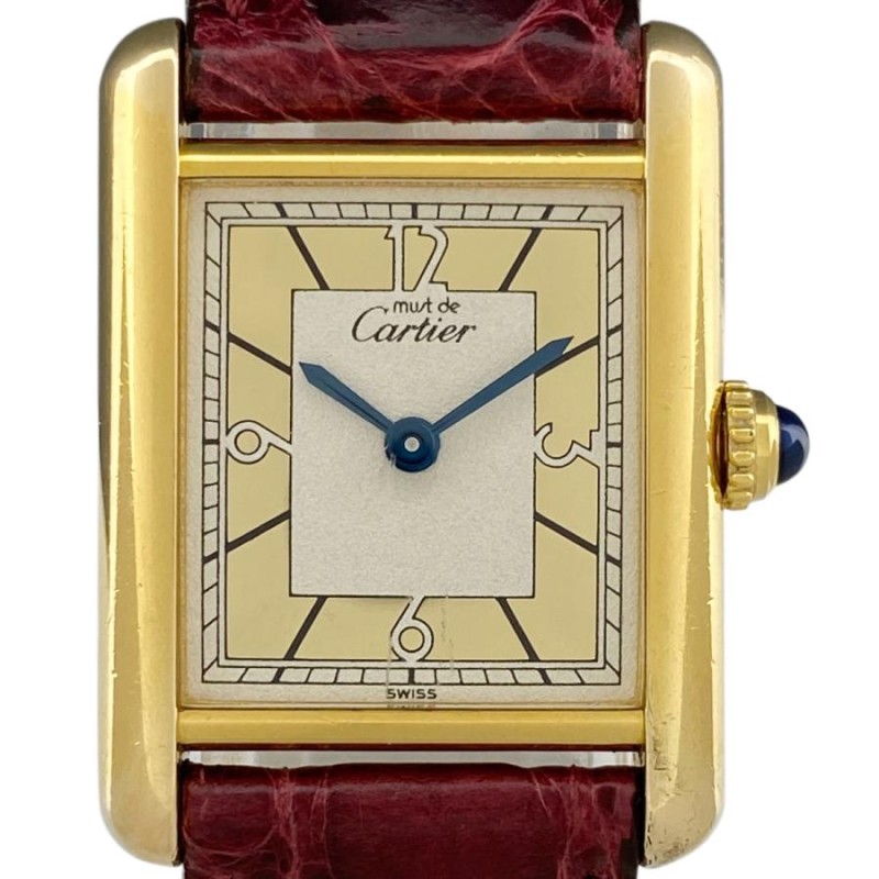 Cartier カルティエ マストタンク ヴェルメイユ SM 限定500本-