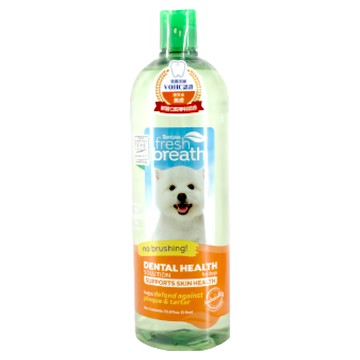 TROPICLEAN 鮮呼吸 潔牙水 1L  1瓶