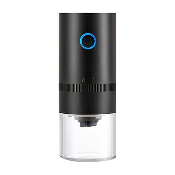 ANTIAN 多功能全自動咖啡磨豆機 家用小型咖啡機研磨機  黑色  25ml  1個