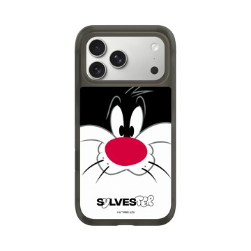 iPhone 17 Pro Max AirX 本質黑 - 樂一通 Looney Tunes - 大臉傻大貓