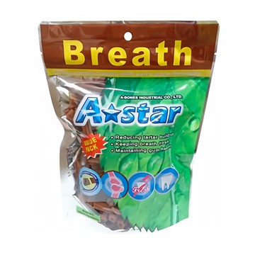 A star 空心六星潔牙棒 -M  保健骨骼  240g  1包