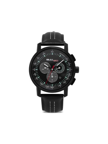 Porsche Design - 2013 pre-owned Chronograph 40mm - unisex - Calf Leather/Sapphire/stainless steel - One Size - Black