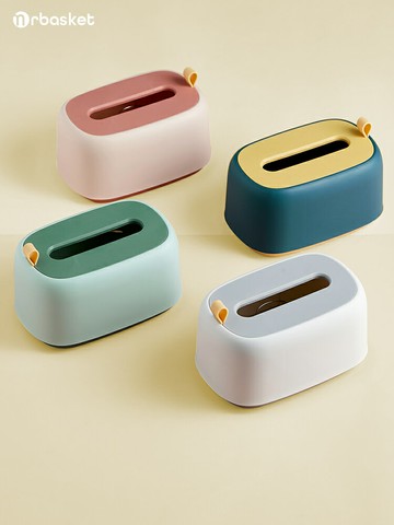 桌面紙巾盒客廳輕奢抽紙盒家用創意北歐ins壁掛式簡約紙巾收納盒