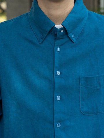 Shirts 日系亞麻襯衫 超舒適透氣面料 寬鬆設計休閒長袖襯衣