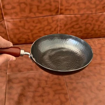 章丘式無涂層健康精鐵小號平底鍋早餐煎蛋煎餃牛排烙餅鐵鍋煎盤鍋