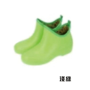 日本製 MARURYO日本製抗菌速乾材質 時尚雨鞋/雨靴(綠盒)-淺綠