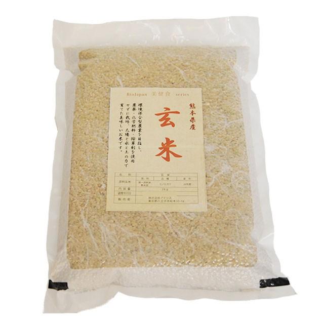 ビオジャパン　美健食シリーズ 無農薬玄米（熊本県） 2kg