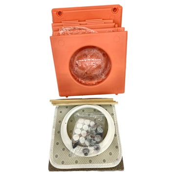 ABC PET 大聯萌 Pet貓窩 貓迷宮 Multi-Purpose Cat Maze  向陽紅  35 cm x 35 cm x 35 cm  1個