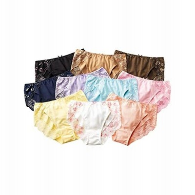 nissen ショーツ レギュラー バックレース 綿混 ストレッチ インナー 女性下着 レディース