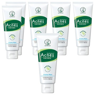 MENTHOLATUM 曼秀雷敦 Acnes 台灣公司貨 抗痘洗面乳  100g  6條