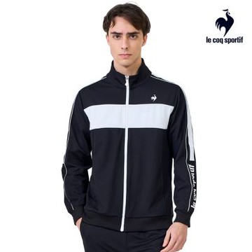 法國公雞 吸濕排汗針織運動立領外套 男款 二色 LWX61061