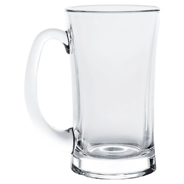 Ocean Glass 盧加諾附柄啤酒杯 330ml 透明 6入  133mm  1組