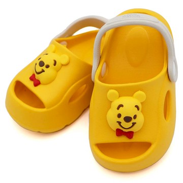 DISNEY WINNIE THE POOH 台灣限定 涼拖鞋 小中童 維尼 黃 R9354(523094)