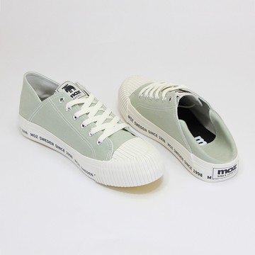 moz瑞典 男女款駝鹿兩穿後踩餅乾鞋(牛油果綠) 字母鞋