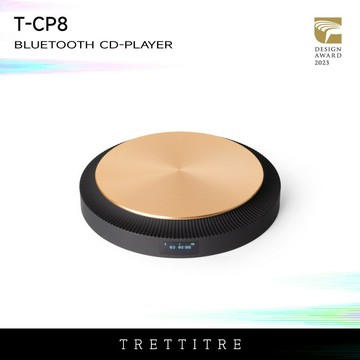 TRETTITRE復古藍牙CD機發燒光碟播放機高音質專輯播放器禮物代發  【鑫弘数码】