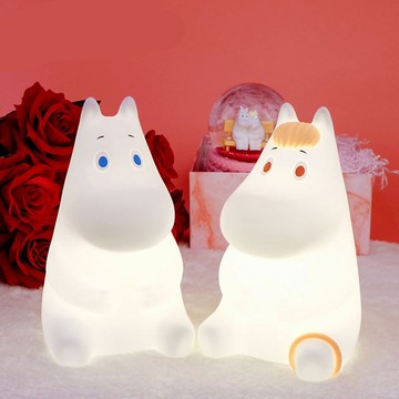【MOOMINxVIPO】矽膠夜燈 姆明 歌妮 造型夜燈 22cm