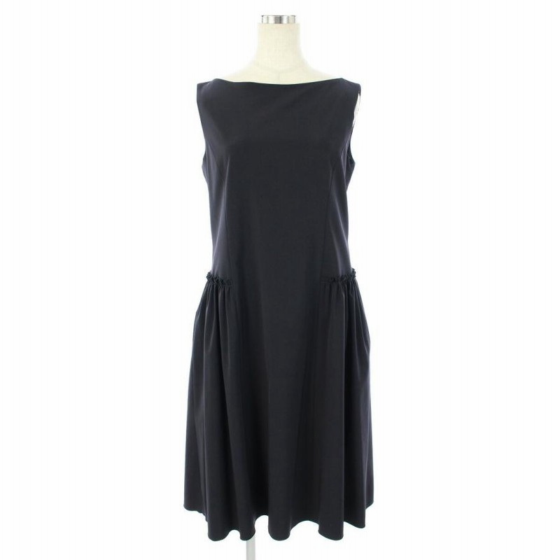 美品　22AW　Bella luna フォクシー　ノースリーブワンピース　黒 美品 22AW Bella luna フォクシー ノースリーブワンピース 黒 【公式通販】