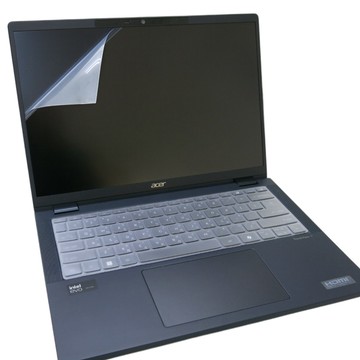 EZstick ACER TravelMate P6 TMP614-73T 靜電式筆電LCD液晶螢幕貼 14.5吋寬 螢幕貼