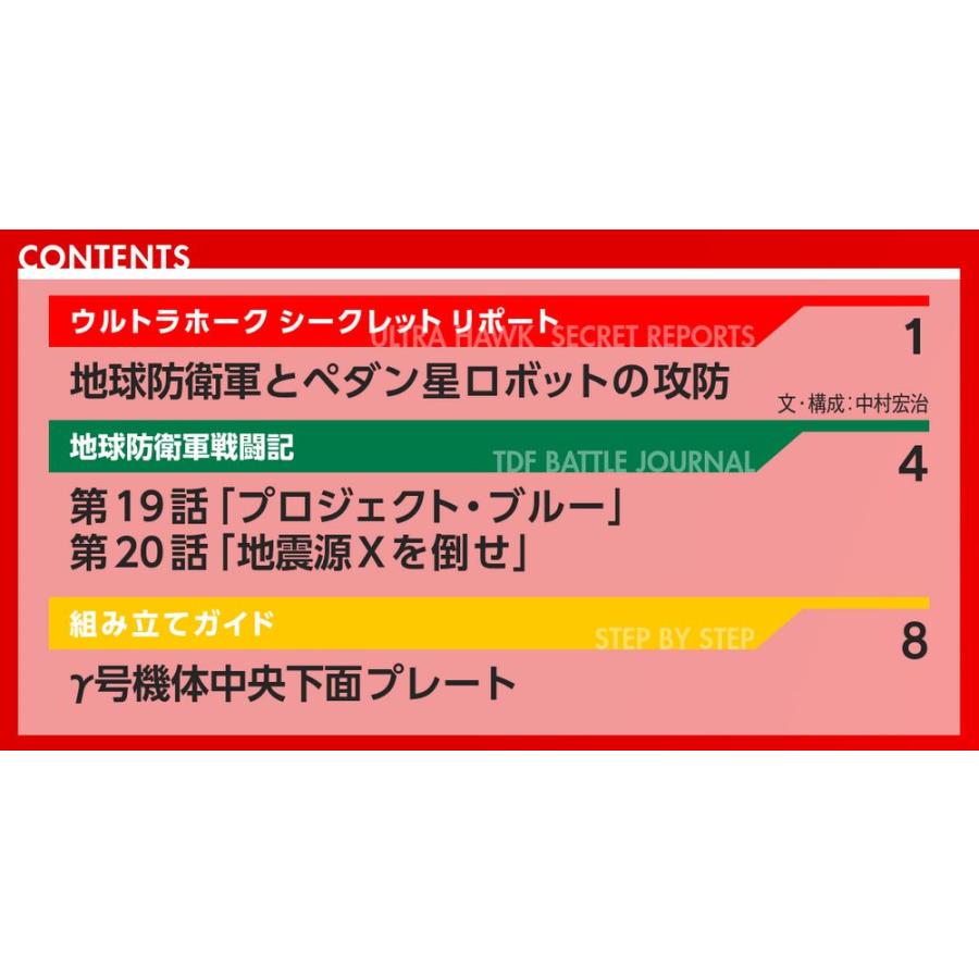 デアゴスティーニ　ウルトラホーク1号　第64号