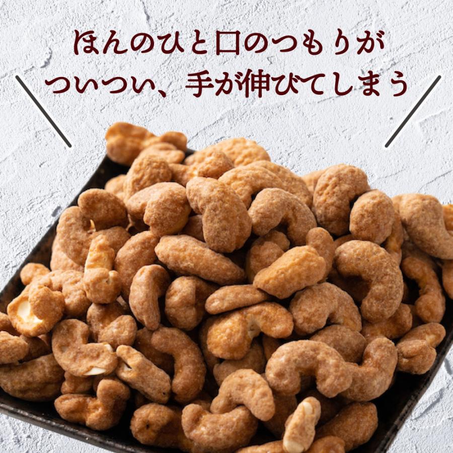 塩キャラメル・カシューナッツ 600g(300g×2袋) 送料無料 ナッツ カシューナッツ 塩キャラメル ロースト おつまみ