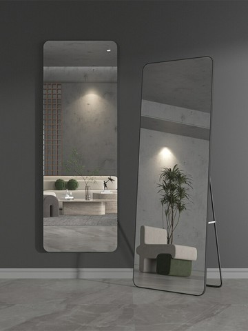 鏡子全身鏡落地穿衣鏡家用臥室男士專用衣帽間試衣鏡壁掛貼墻立體/全身鏡/穿衣鏡/試衣鏡/衣帽鏡/化妝鏡/大鏡子/鏡子