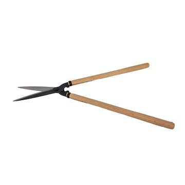 小美紀 14K 長刃木柄樹剪，刀長19.5公分，全長70公分  1個