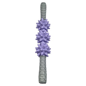 肌肉按摩滾輪棒 球狀  41 x 4.5cm  紫色  1個