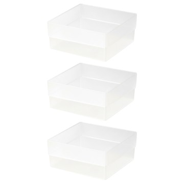SHUTER 樹德 livinbox 方塊盒  透明色  3個
