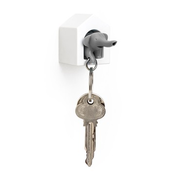 QUALY 小象哨匙圈 鑰匙圈 動物鑰匙圈 哨子鑰匙圈