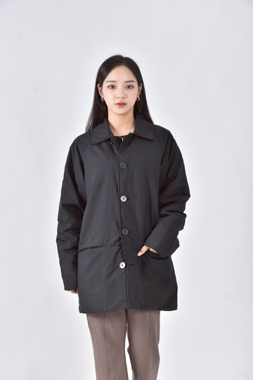 (XL) ralph lauren sport長版黑色外套