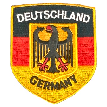 A-ONE 匯旺 德國地標造型刺繡 No.035  7.5 x 6.4 cm  聚酯纖維  彩色  1個