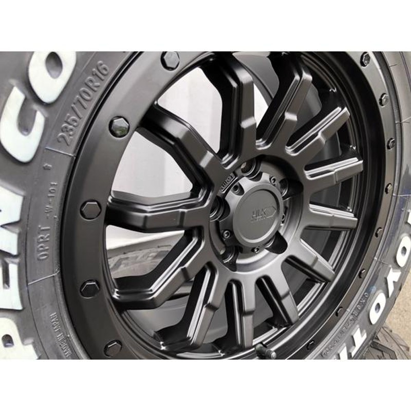 デリカ⭐️RAV4用⭐️235/70R16⭐️TOYO⭐️RT⭐️ホワイトレター 新品 16インチ タイヤホイールセット トーヨー オープン