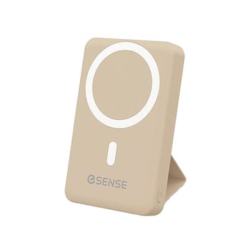 逸盛Esense磁吸式10000PD快充行動電源/37-AMS100MK/奶茶