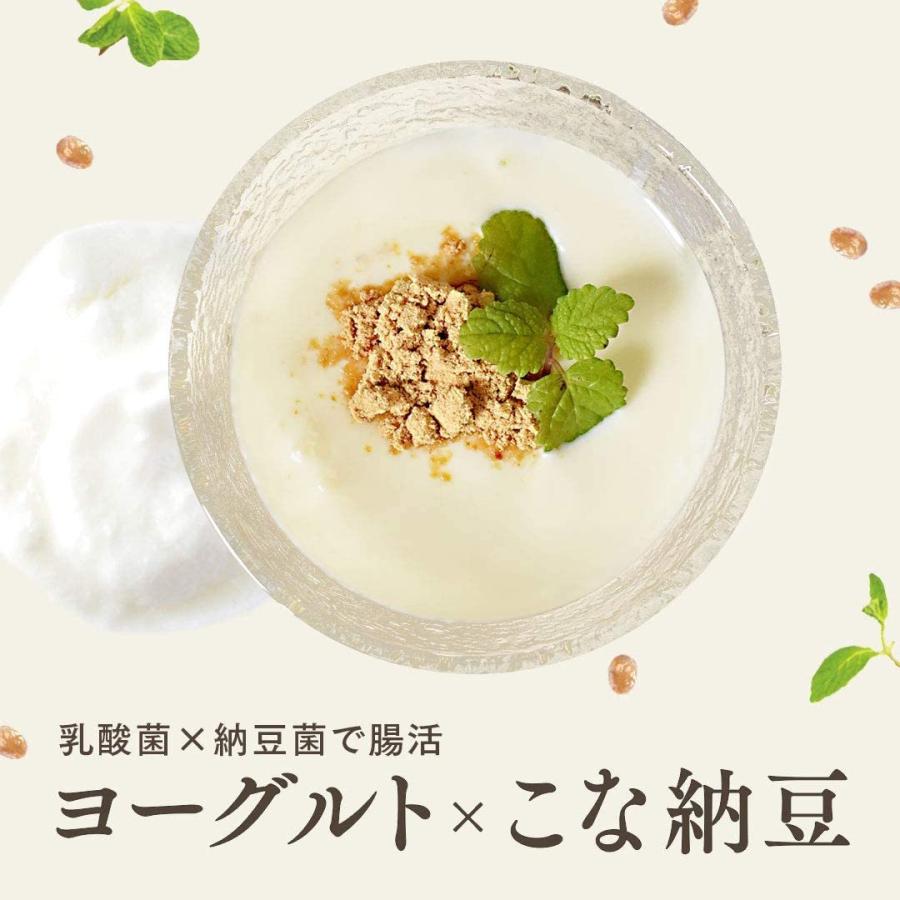 こな納豆納豆菌が生きている小さじ1杯でいつもの食事がバランス栄養食に（納豆粉末100%・完全無添加） (50g)