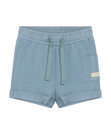 素面藍色短褲92cm