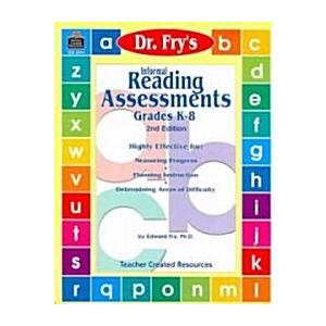 Informal Reading Assessments by Dr. Fry (Paperback)