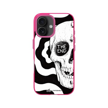 iPhone 16 Clear 粉漾桃 - Ted Leonid Melendres - The Skull 骷顱頭