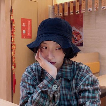 姚叔叔/柔軟水洗全棉面料顯臉小波浪邊漁夫帽子女百搭夏季遮陽帽