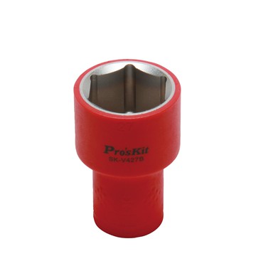 【Pro'sKit 寶工】SK-V427B VDE 1000V公制套筒 1/2"*27mm