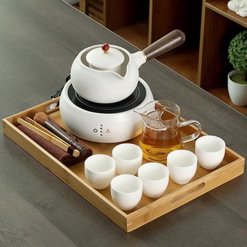 電陶爐煮茶器陶瓷家用電熱全自動泡茶煮茶爐功夫燒茶壺套裝煮茶壺