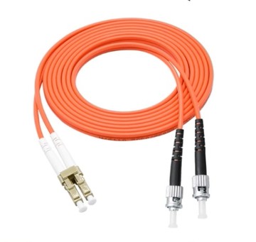 ST-LC 多模雙芯光纖跳線 尾纖 1M