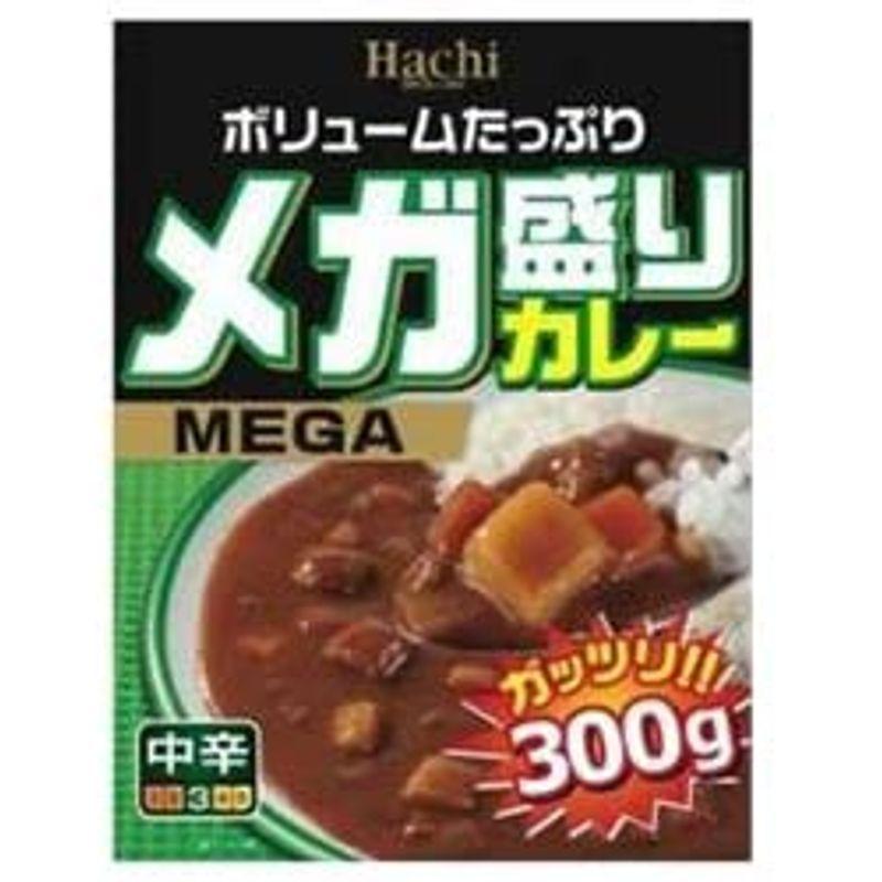 ハチ食品 メガ盛りカレー 中辛300g×20個入×（2ケース）