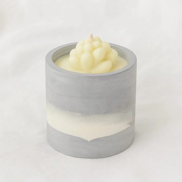 Chrome 風格香氛 大豆手工陶罐蠟燭 250g