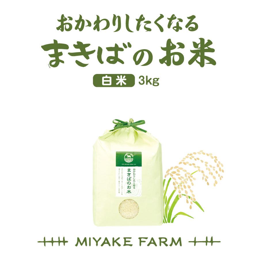 送料無料 新米 まきばのお米 選べる玄米 白米 無洗米 3kg 令和5年産 モチモチごはん