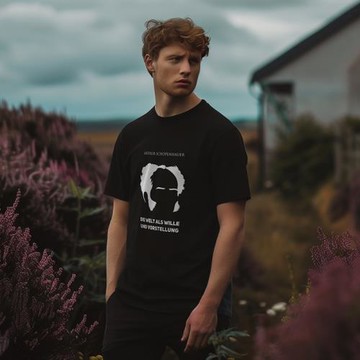 叔本華作品集/作為意志和表象的世界/凡物制原創男女寬松圓領棉T