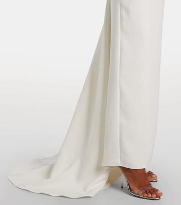 Solace London Lyla crêpe gown